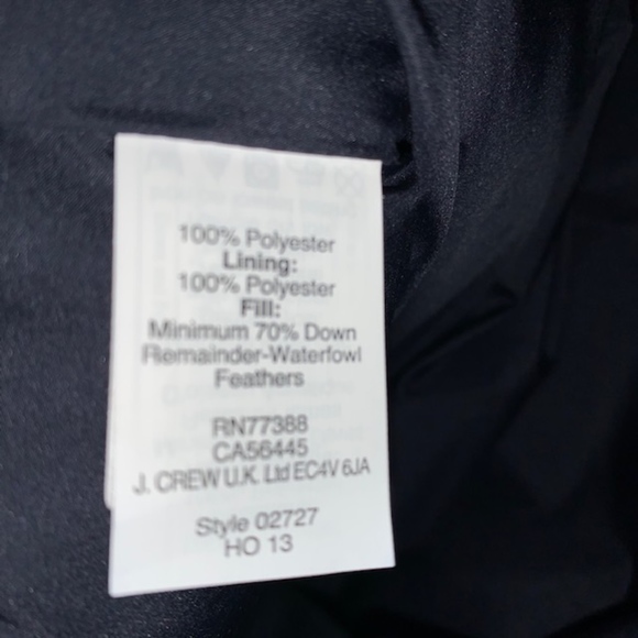 J.Crew Excursion Quilted Vest in Navy Stripe - Picture 6 of 6